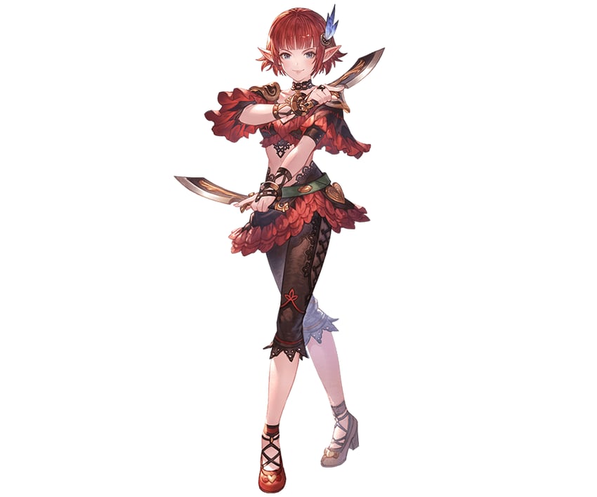 lilisette (final fantasy and 2 more) drawn by minaba_hideo