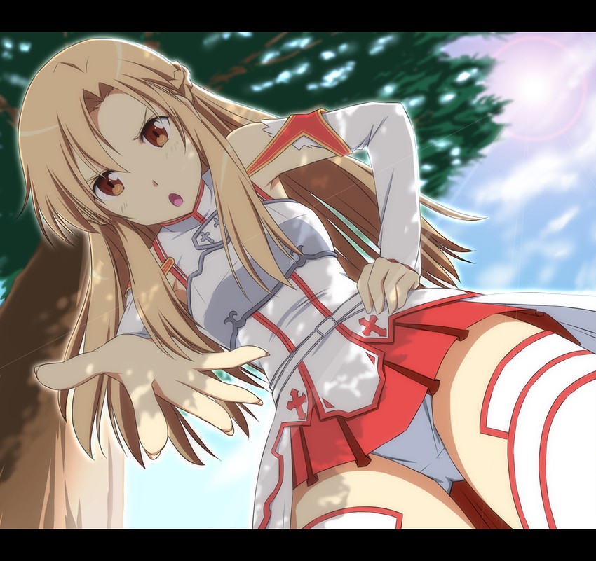 asuna (sword art online) drawn by nori_tamago