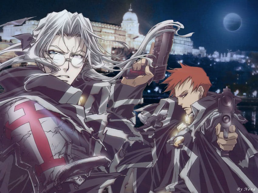 abel nightroad and tres iqus (trinity blood) drawn by nakajima_atsuko