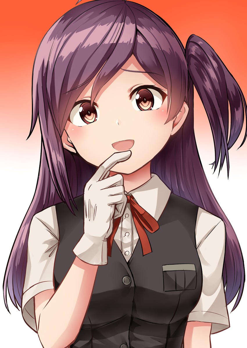 hagikaze (kantai collection) drawn by kamelie