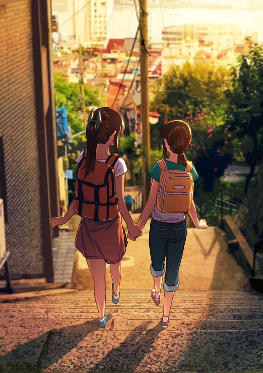 fubuki and i-401 (kantai collection and 1 more) drawn by blew_andwhite