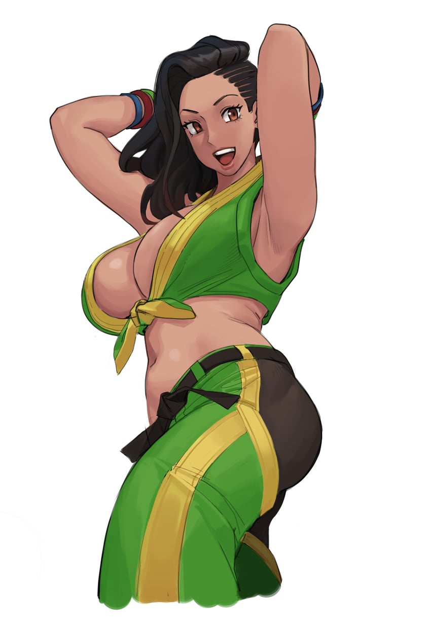 laura matsuda (street fighter and 1 more) drawn by samba_master