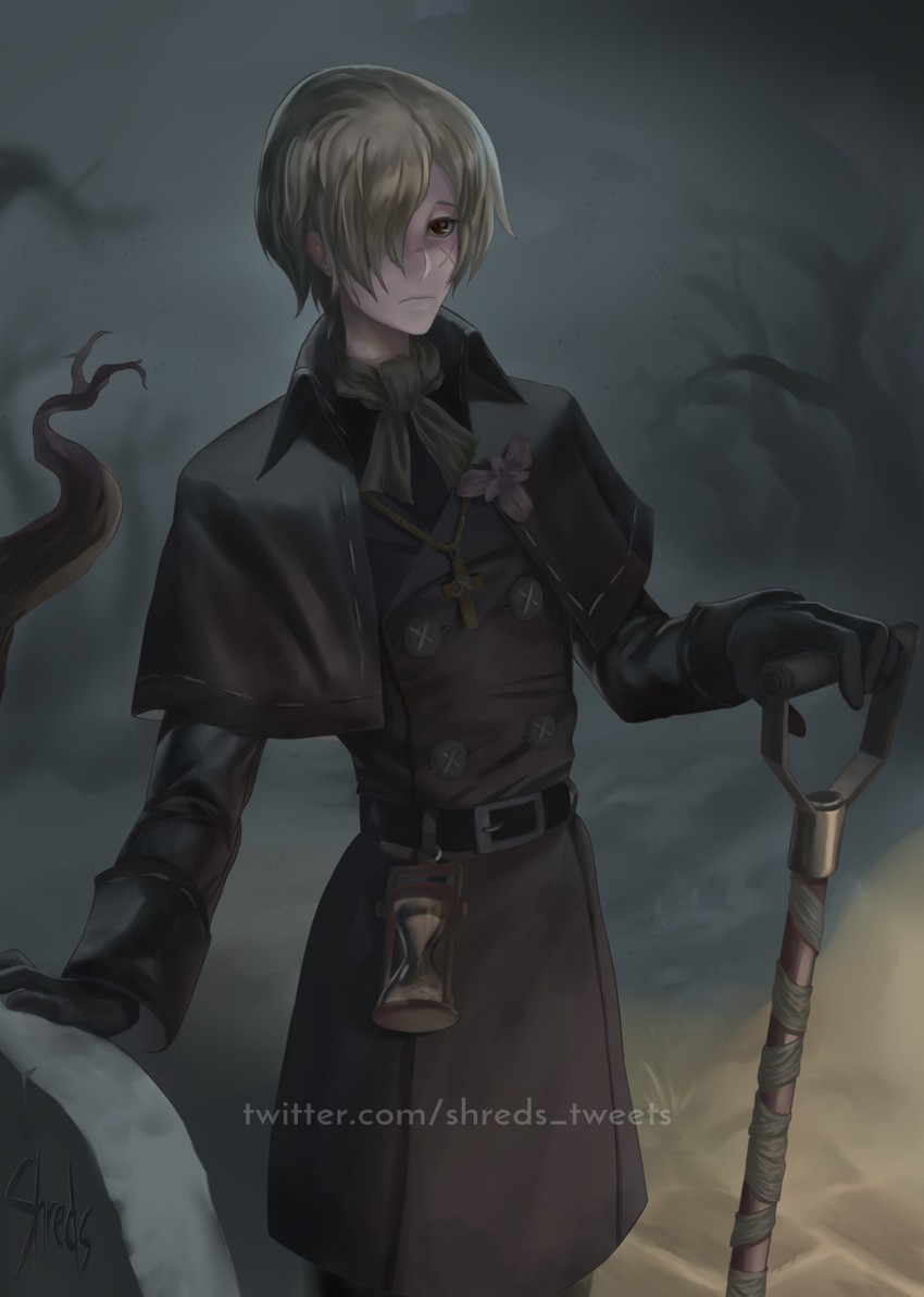 andrew kreiss (identity v) drawn by shreds_(shreds_tweets)