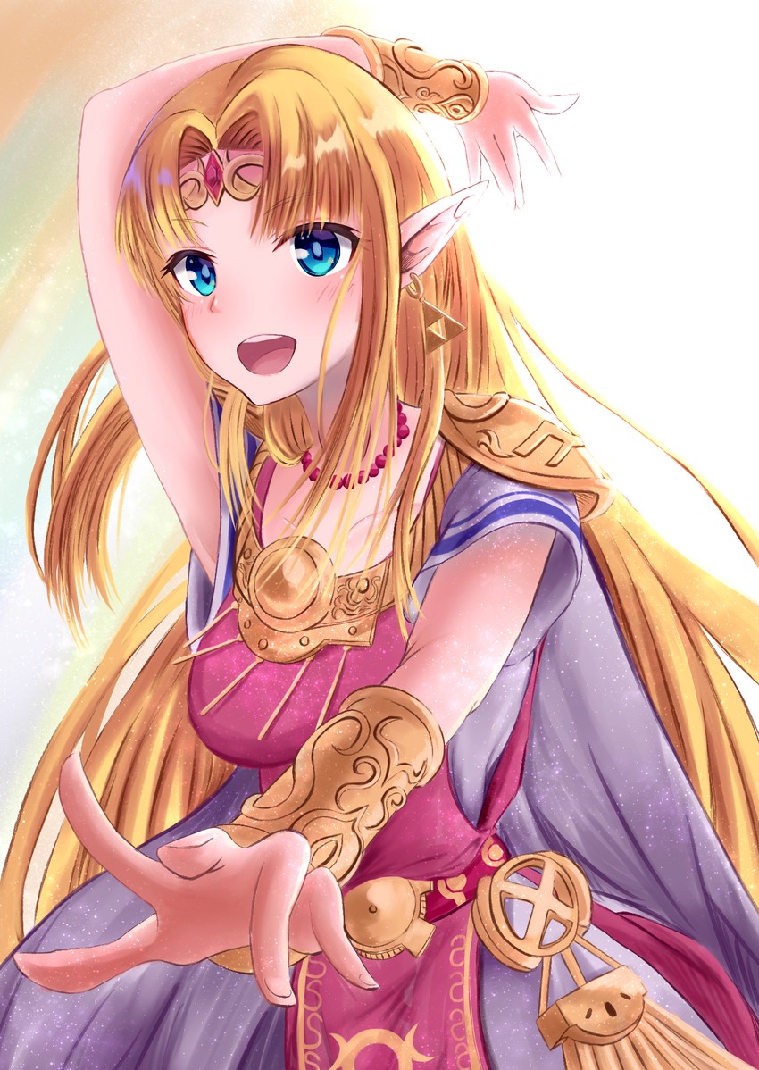 princess zelda (the legend of zelda and 2 more) drawn by koucha_miruku