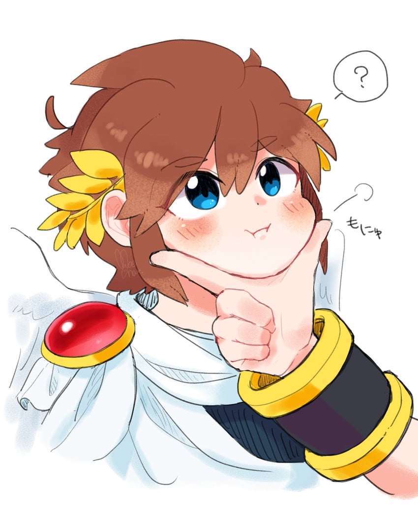 pit and dark pit (kid icarus and 1 more) drawn by moechar0426
