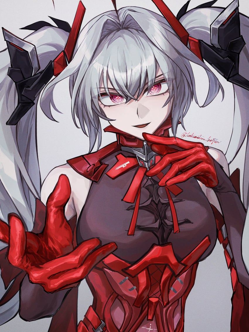 luna and luna: oblivion (punishing: gray raven) drawn by takamatu_hajime