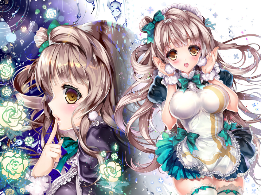 minami kotori (love live! and 1 more) drawn by cosmos_(the_crying_moon)