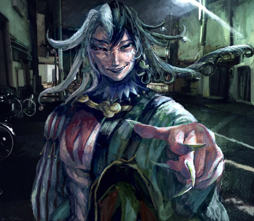 ashiya douman (fate and 1 more) drawn by t0da