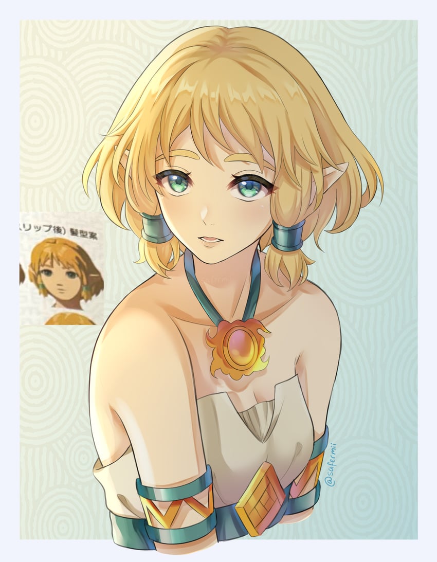 princess zelda (the legend of zelda and 1 more) drawn by melodymiisafer