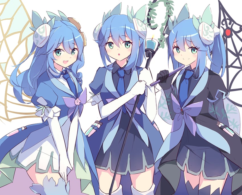 aromage rosemary, aromalilith rosemary, and aromaseraphy rosemary (yu-gi-oh!) drawn by kanzakietc