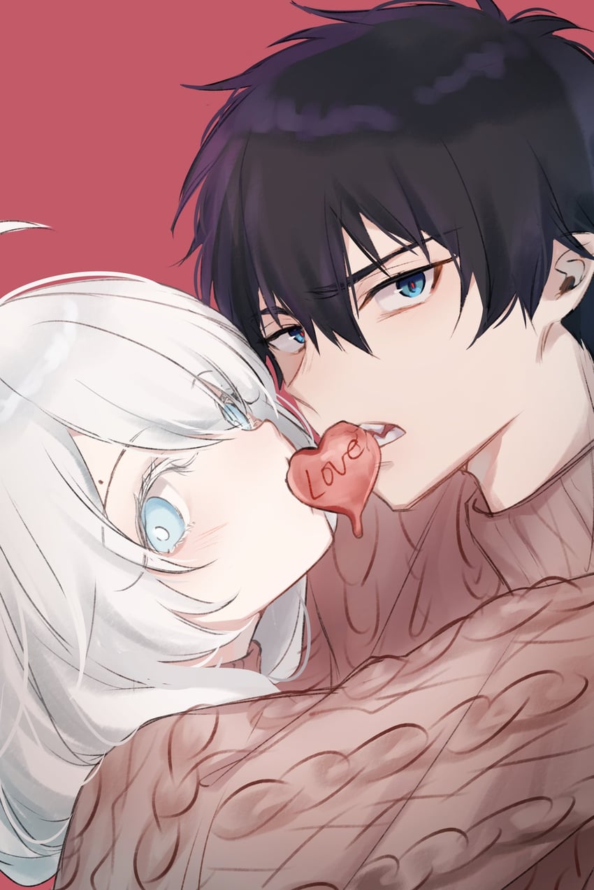 okumura rin (original and 1 more) drawn by aoirnn