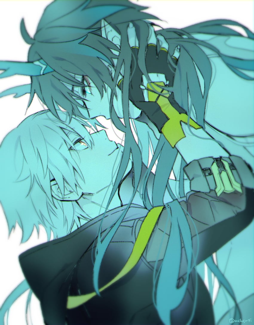 trailblazer, caelus, and dan heng (honkai and 1 more) drawn by ma_(mchsrti)