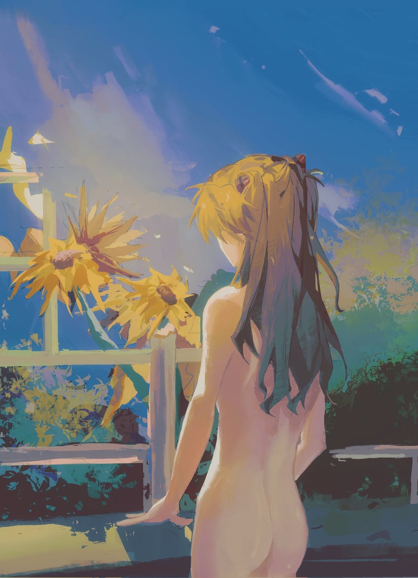 souryuu asuka langley (neon genesis evangelion) drawn by eliza_804