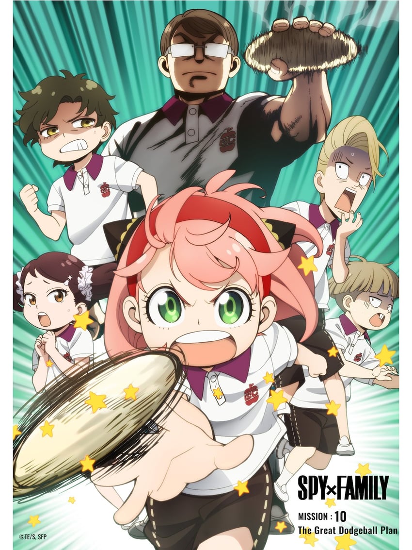 anya, damian desmond, becky blackbell, ewen egeburg, emile elman, and 1 more (spy x family)