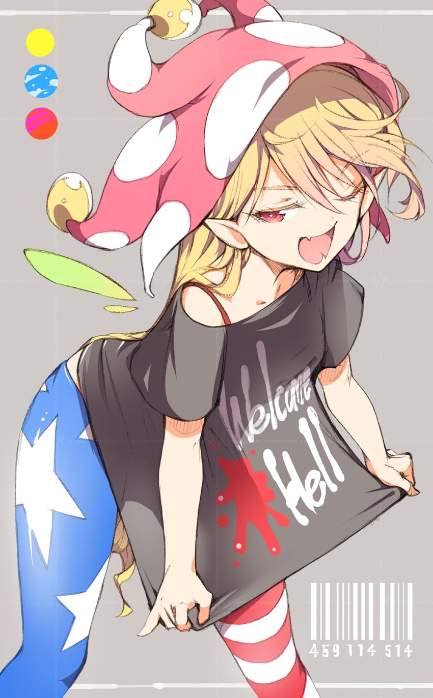clownpiece and hecatia lapislazuli (touhou) drawn by ichizen_(o_tori)
