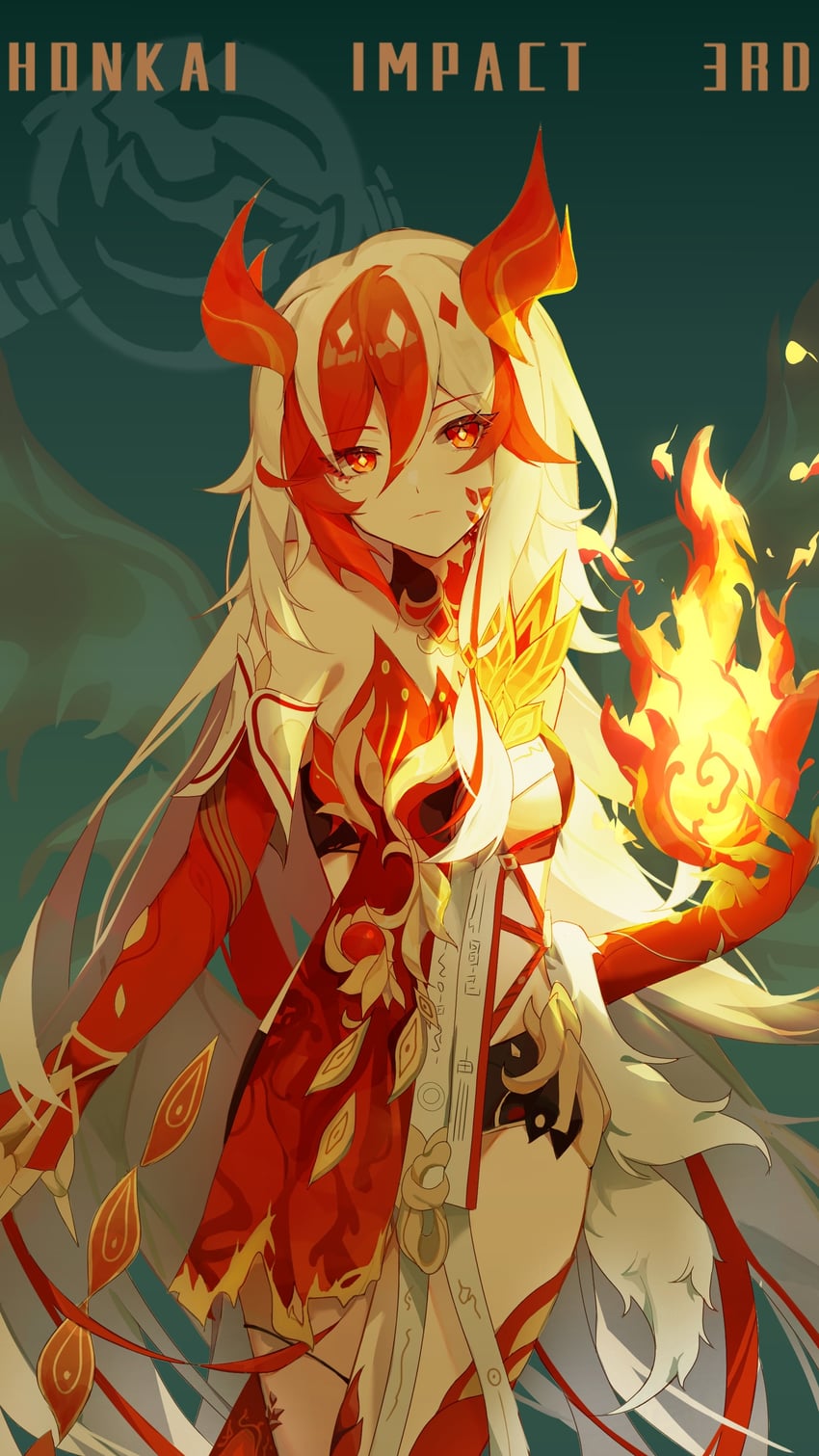 fu hua (honkai and 1 more) drawn by lcyn