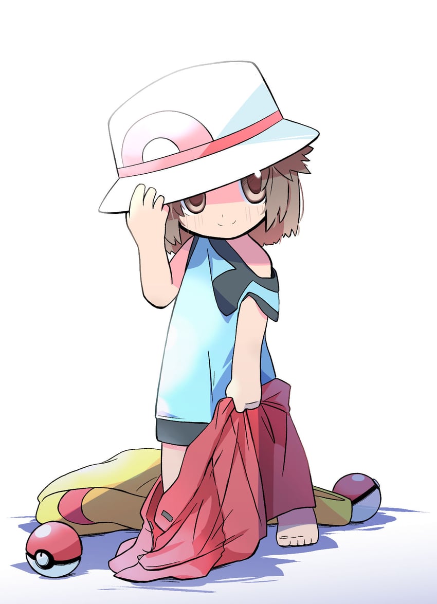 leaf (pokemon and 1 more) drawn by rascal_(feuille)