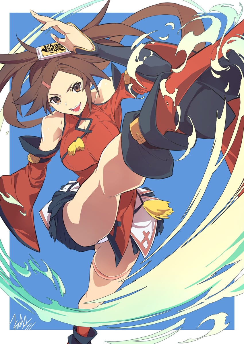 kuradoberi jam (guilty gear and 1 more) drawn by kuma_(jk0073)