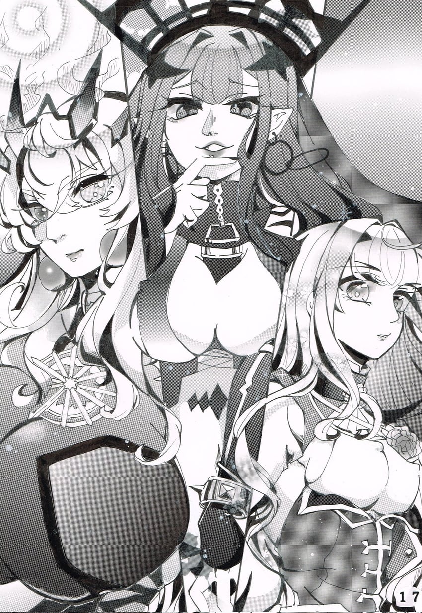 baobhan sith, melusine, and barghest (fate and 1 more) drawn by ariabosu