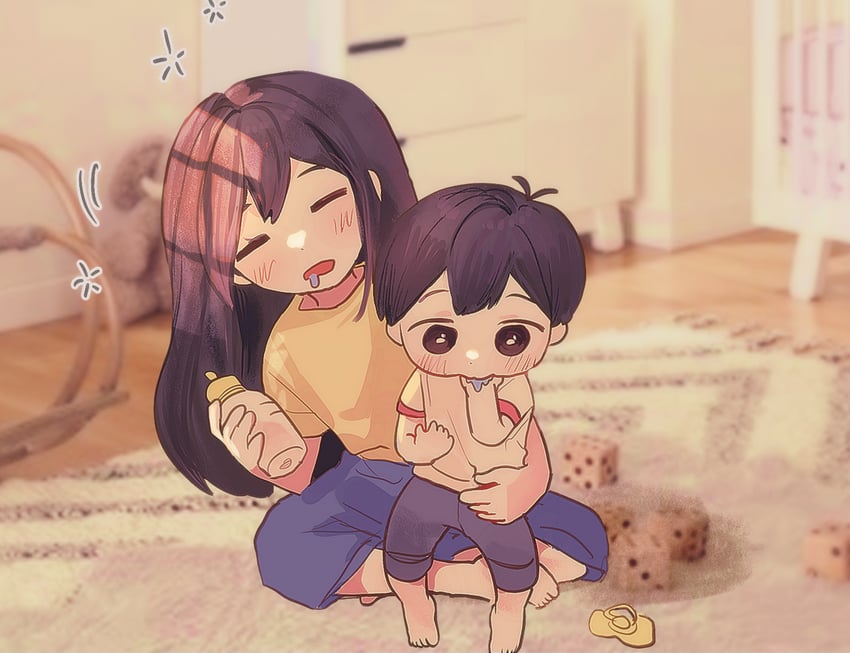 sunny and mari (omori) drawn by sike_(dvh_04)