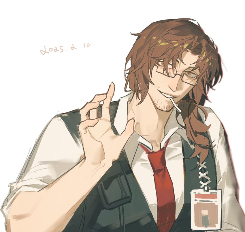 gregor (project moon and 1 more) drawn by jing84672940