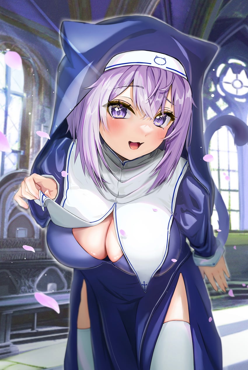 houshou marine and nekomata okayu (hololive) drawn by torakichi_888