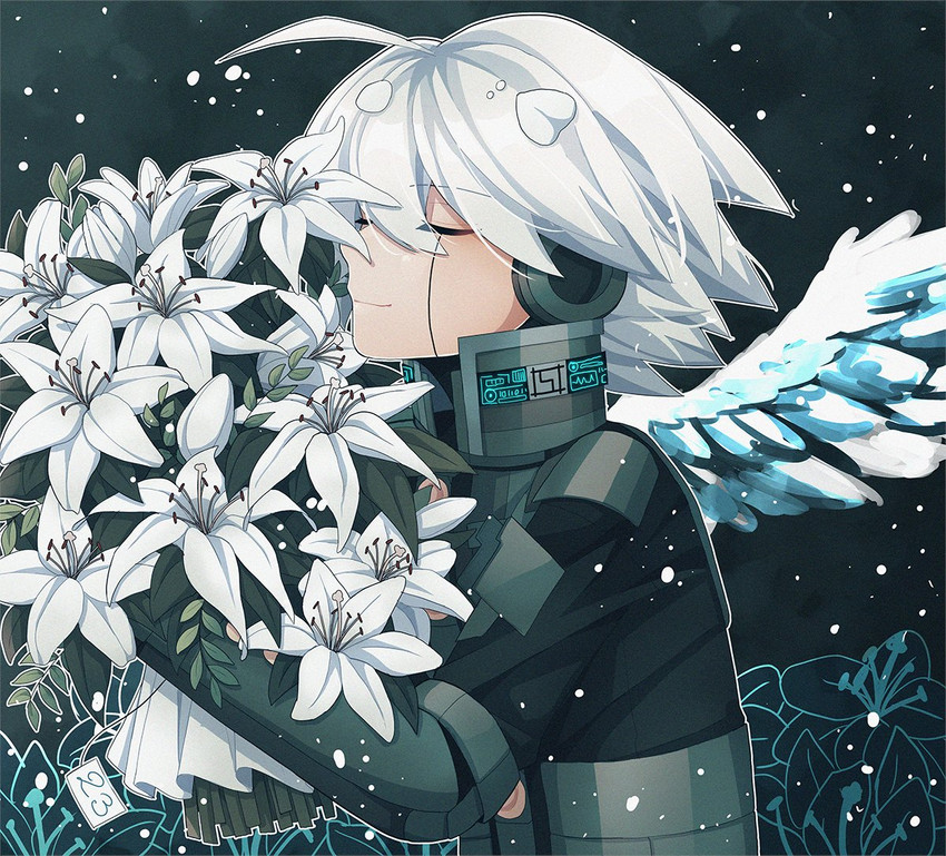 k1-b0 (danganronpa and 1 more) drawn by cheer_(cheerpuppy14)