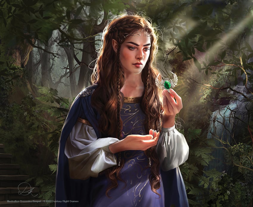 arwen (tolkien's legendarium and 1 more) drawn by drazenka_kimpel