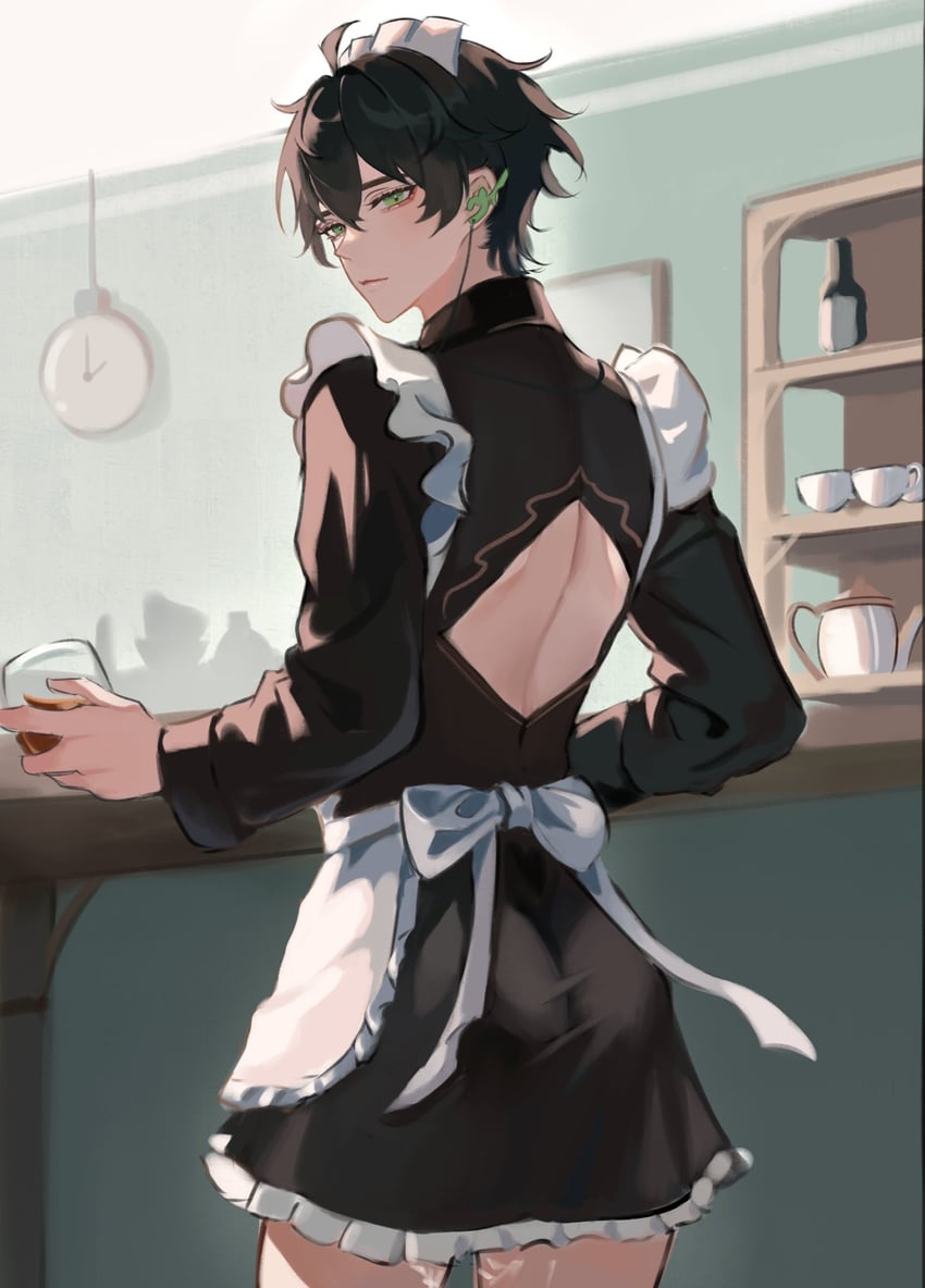 dan heng (honkai and 1 more) drawn by guonyg