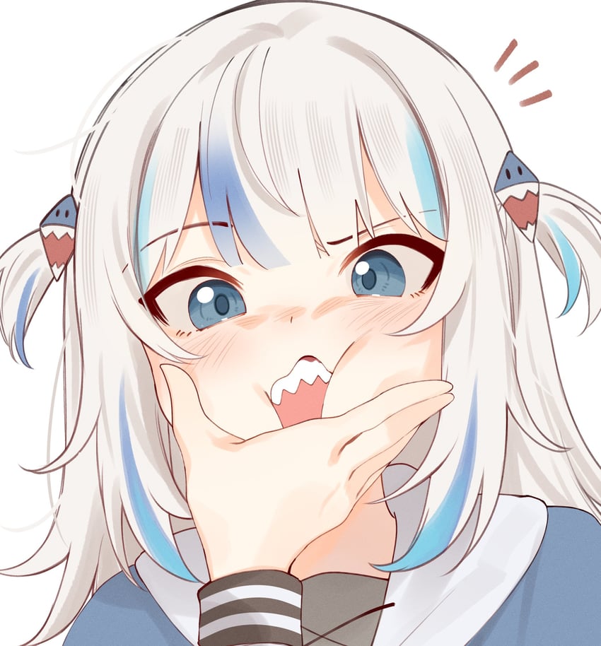 gawr gura (hololive and 1 more) drawn by mittsu