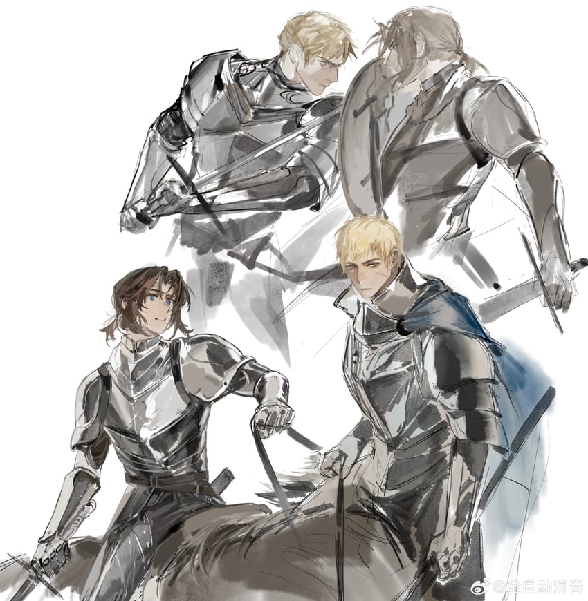 lithuania and sweden (axis powers hetalia) drawn by quan_zidong_xiaoyin