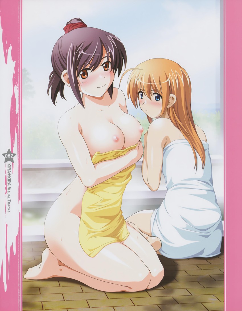 isurugi chie and maejima shikanosuke (kira kira) drawn by katakura_shinji