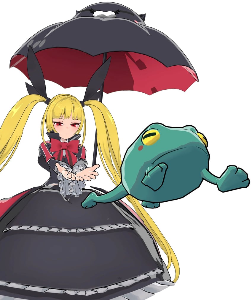 rachel alucard, nago, and george xiii (blazblue) drawn by himoggst