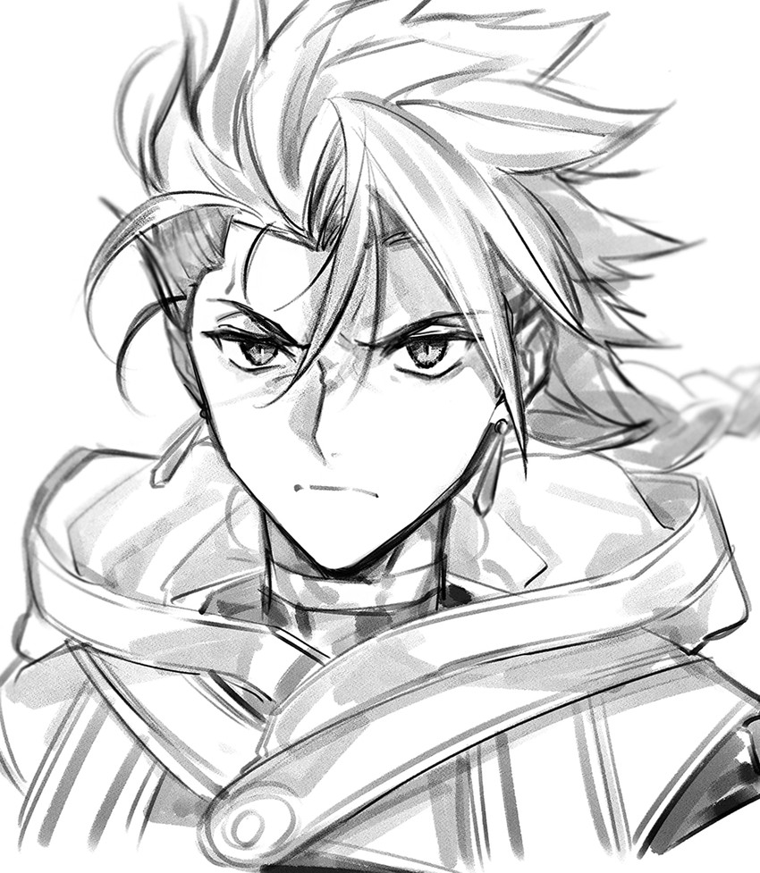 cu chulainn and setanta (fate and 2 more) drawn by uni_(nico02)
