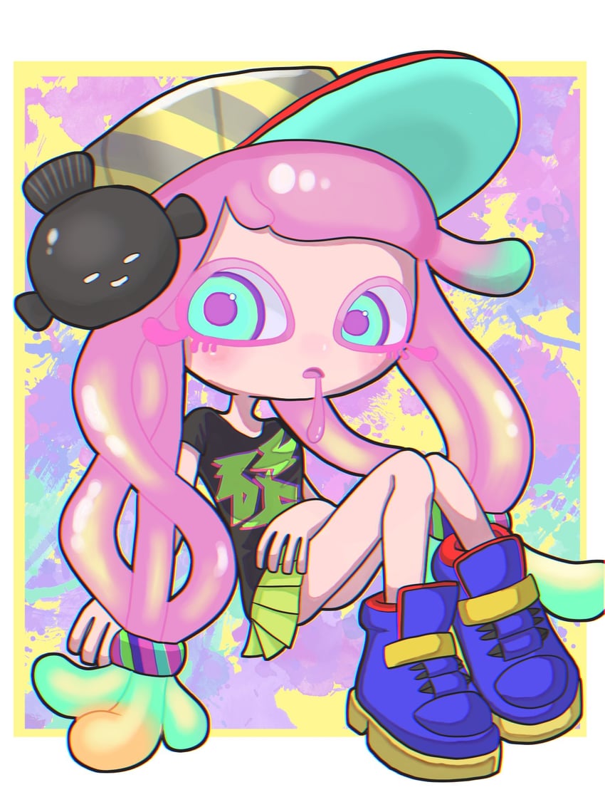 harmony (splatoon and 1 more) drawn by mina_p