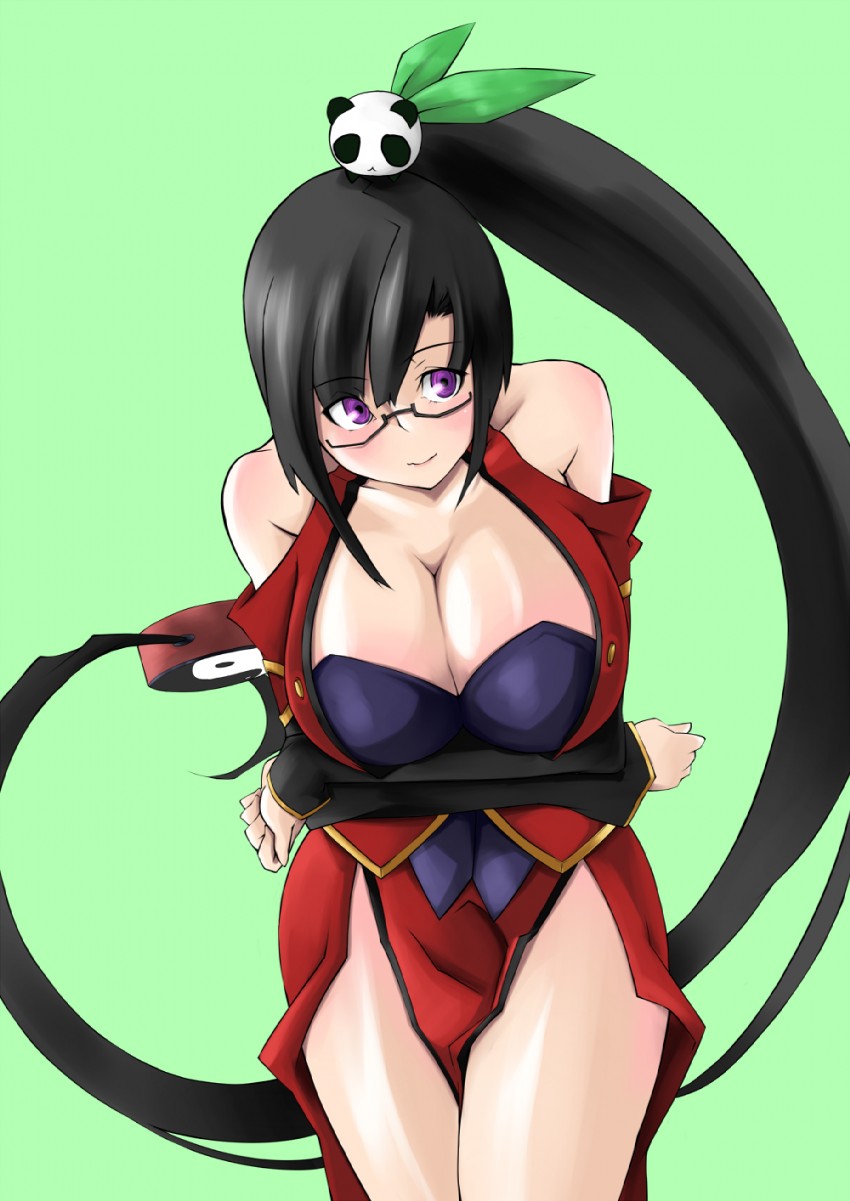 litchi faye ling and lao jiu (blazblue) drawn by tumekui