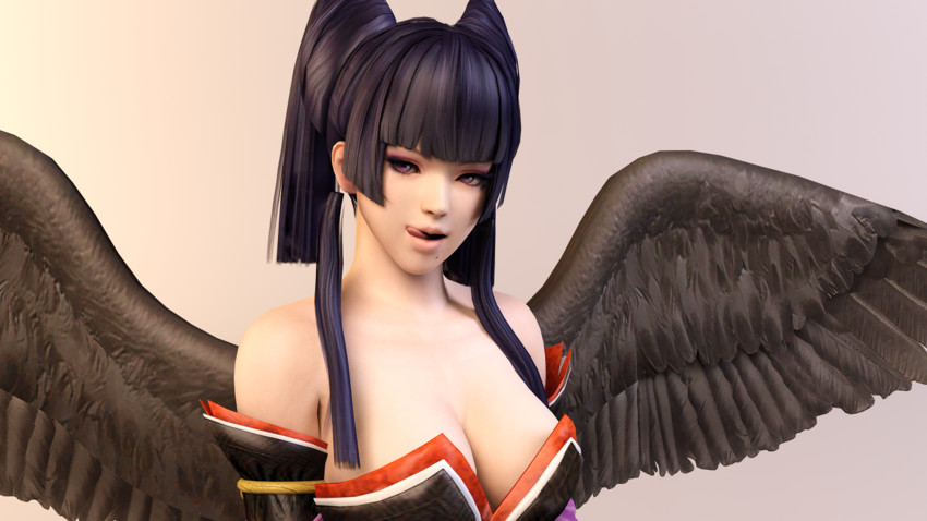 nyotengu (dead or alive and 1 more) drawn by dnxpunk