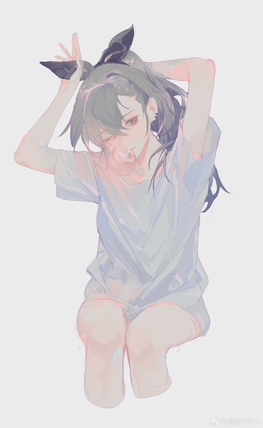 silver wolf (honkai and 1 more) drawn by shu_kunkuokuozi