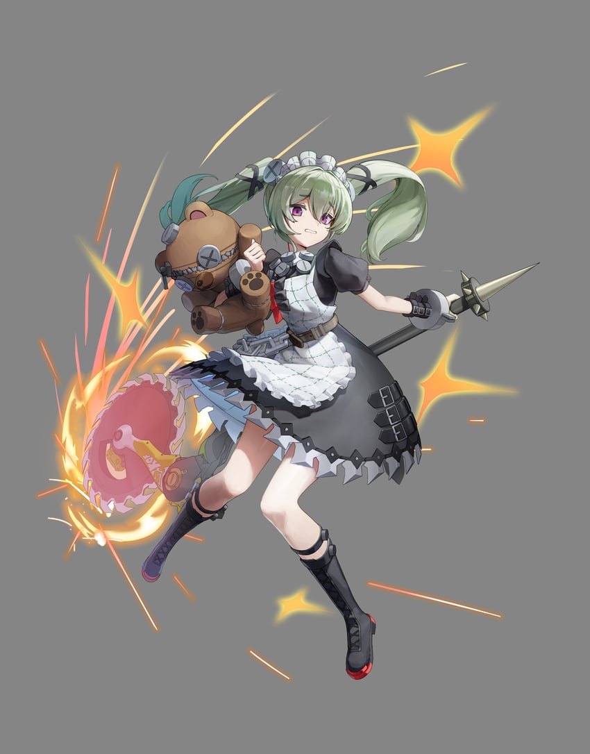corin wickes (zenless zone zero) drawn by ginlear