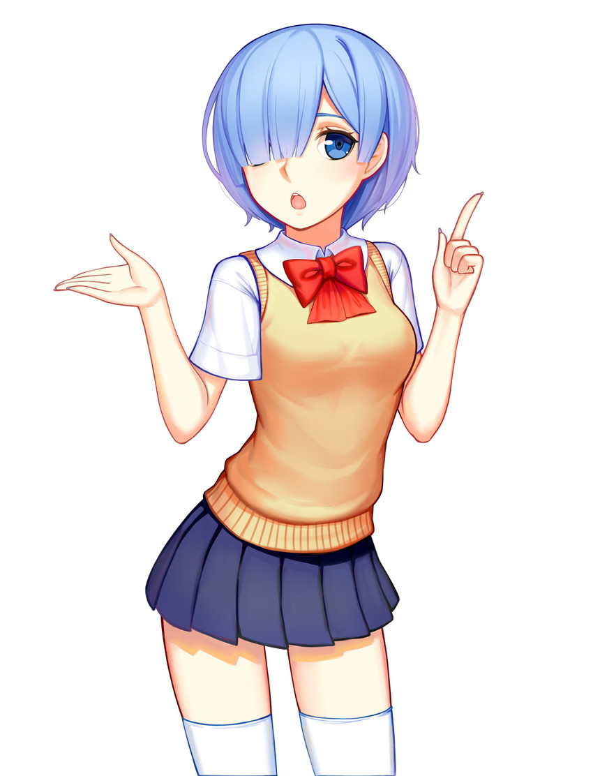 rem (re:zero kara hajimeru isekai seikatsu) drawn by sonikey0_0