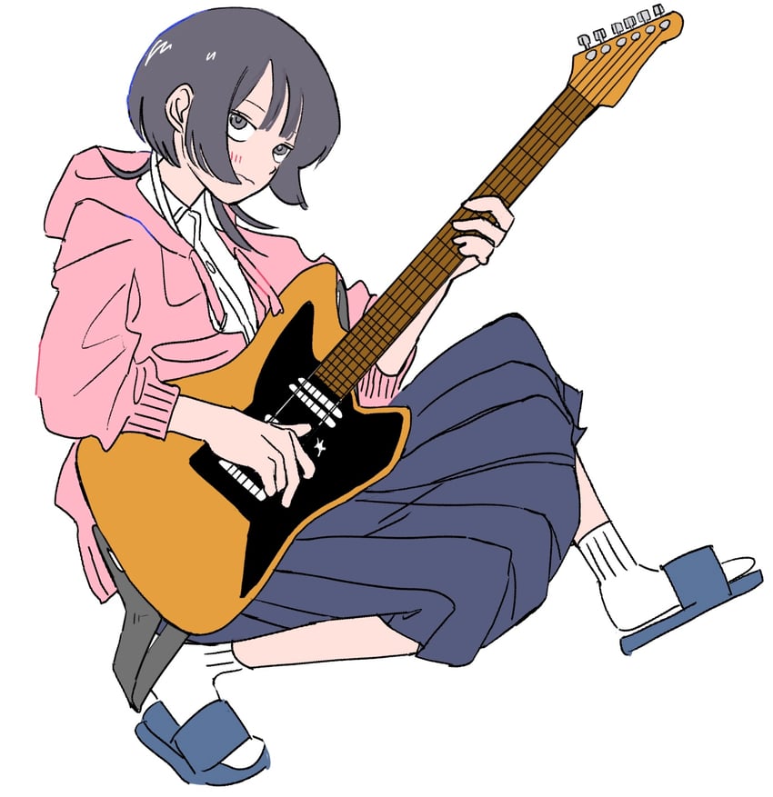 fujii ayame (futsuu no keion-bu) drawn by ph_oyu