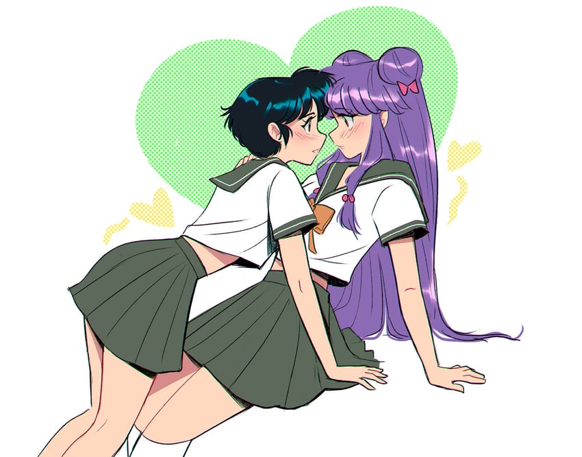 shampoo and tendou akane (ranma 1/2) drawn by isabel_(chabeescalante)