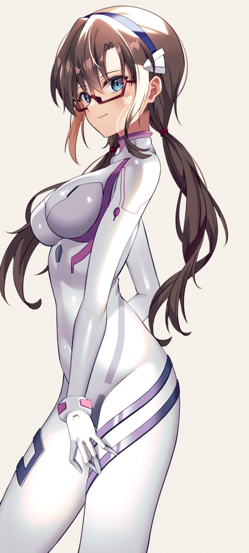 makinami mari illustrious (neon genesis evangelion and 2 more) drawn by @shun
