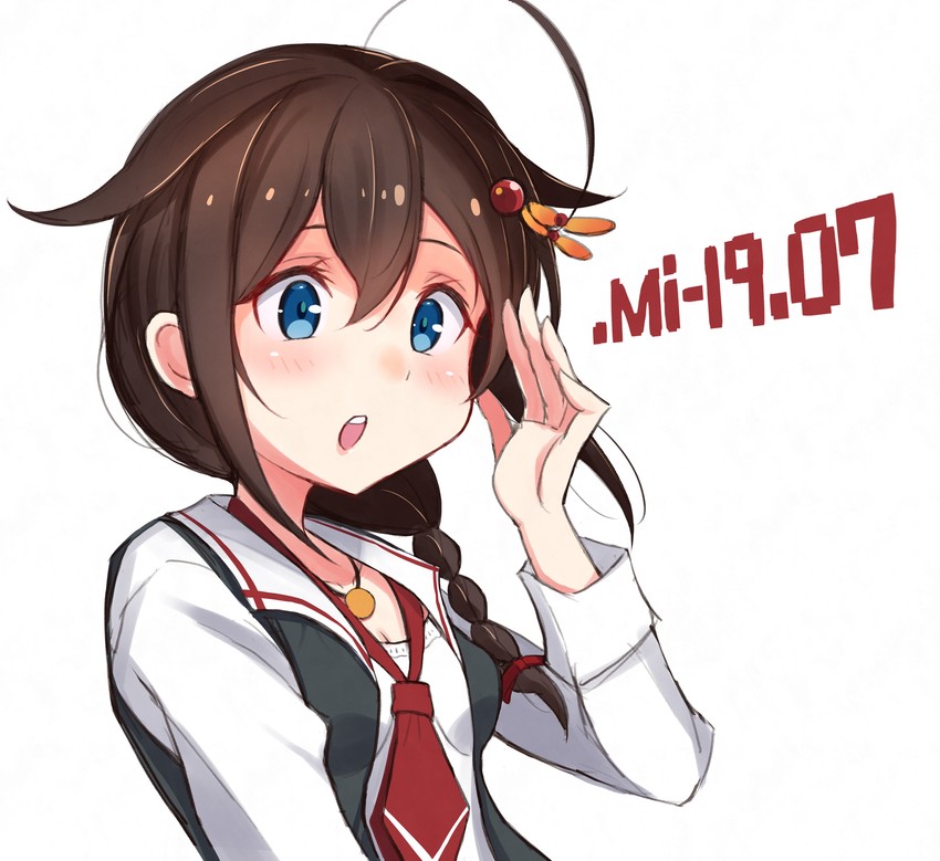 shigure and shigure kai ni (kantai collection) drawn by kuroten
