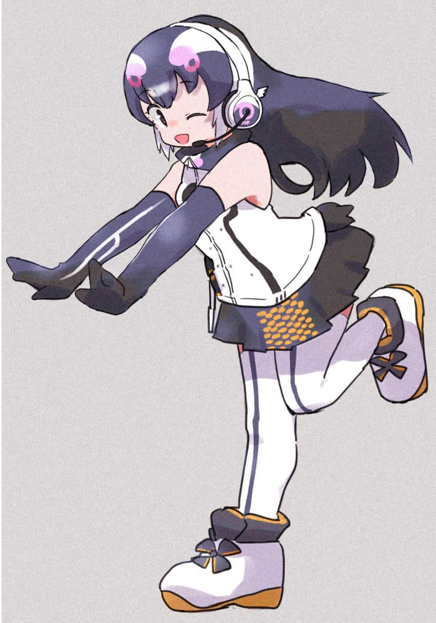 african penguin (kemono friends and 1 more) drawn by naka_(buttergirl_02)
