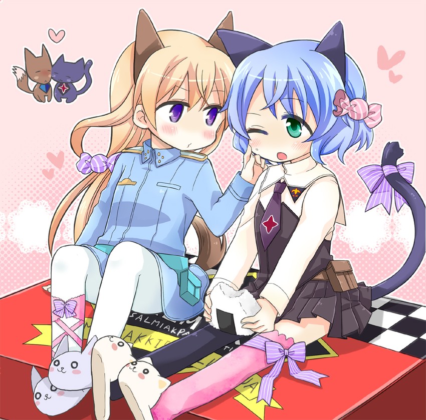 sanya v. litvyak and eila ilmatar juutilainen (world witches series and 1 more) drawn by takahashi_(ichigo_no_katamari)