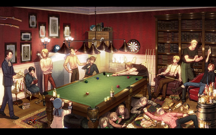 america, united kingdom, japan, russia, france, and 10 more (axis powers hetalia)