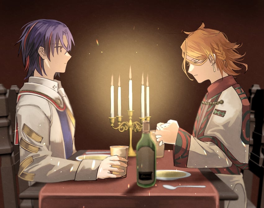 male alear and pandreo (fire emblem and 1 more) drawn by omlililimo