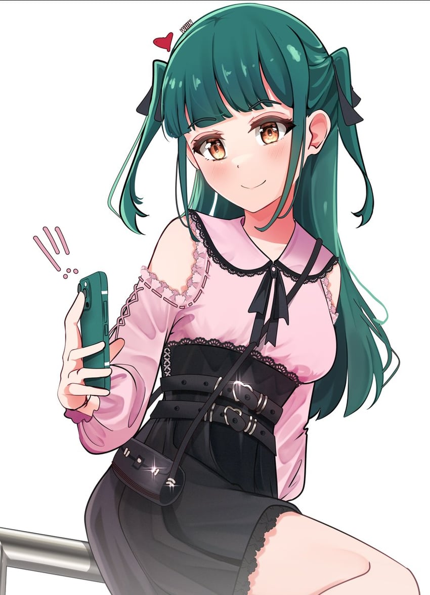 yamada midori (love live! and 1 more) drawn by whin