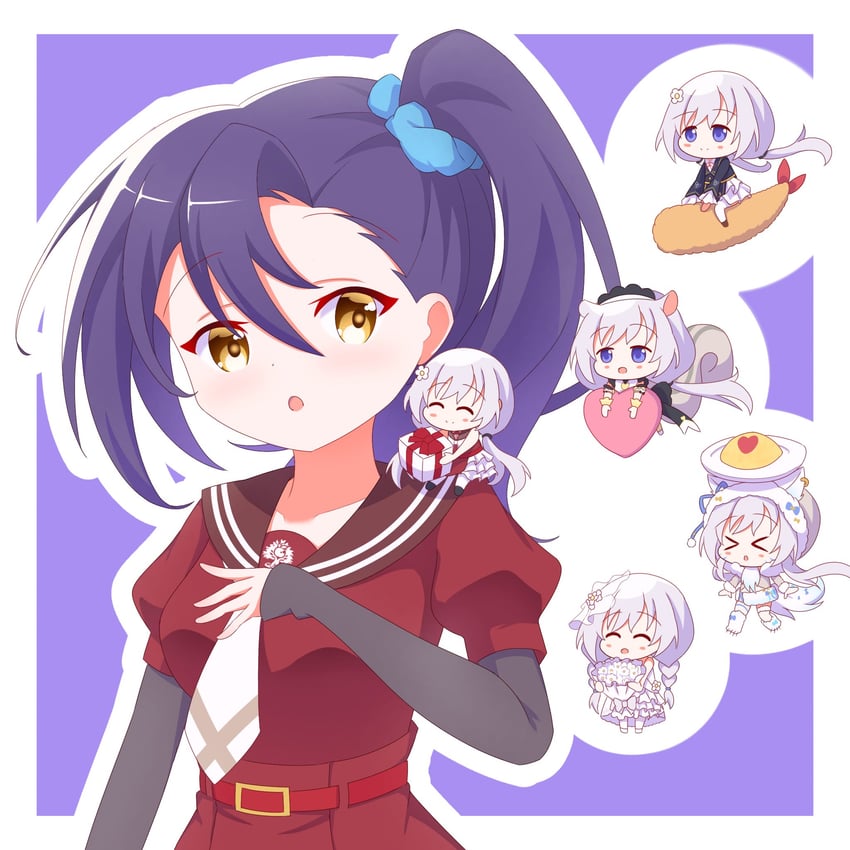 shiozaki suzume and honma akehi (assault lily) drawn by ri_(pikatexiu_106)